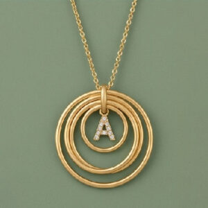 Elegant Chic Gold Pendant