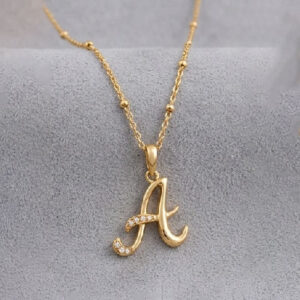 Hive Whisper Gold Diamond Necklace