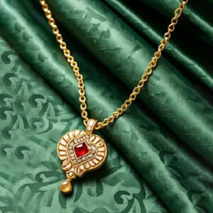 Glowing Gold Diamond Mangalsutra