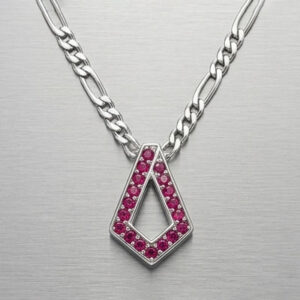 Minimal Drop Silver Necklace