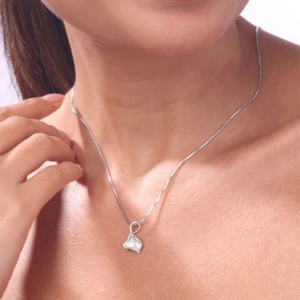 Soft Flow Silver Pendant